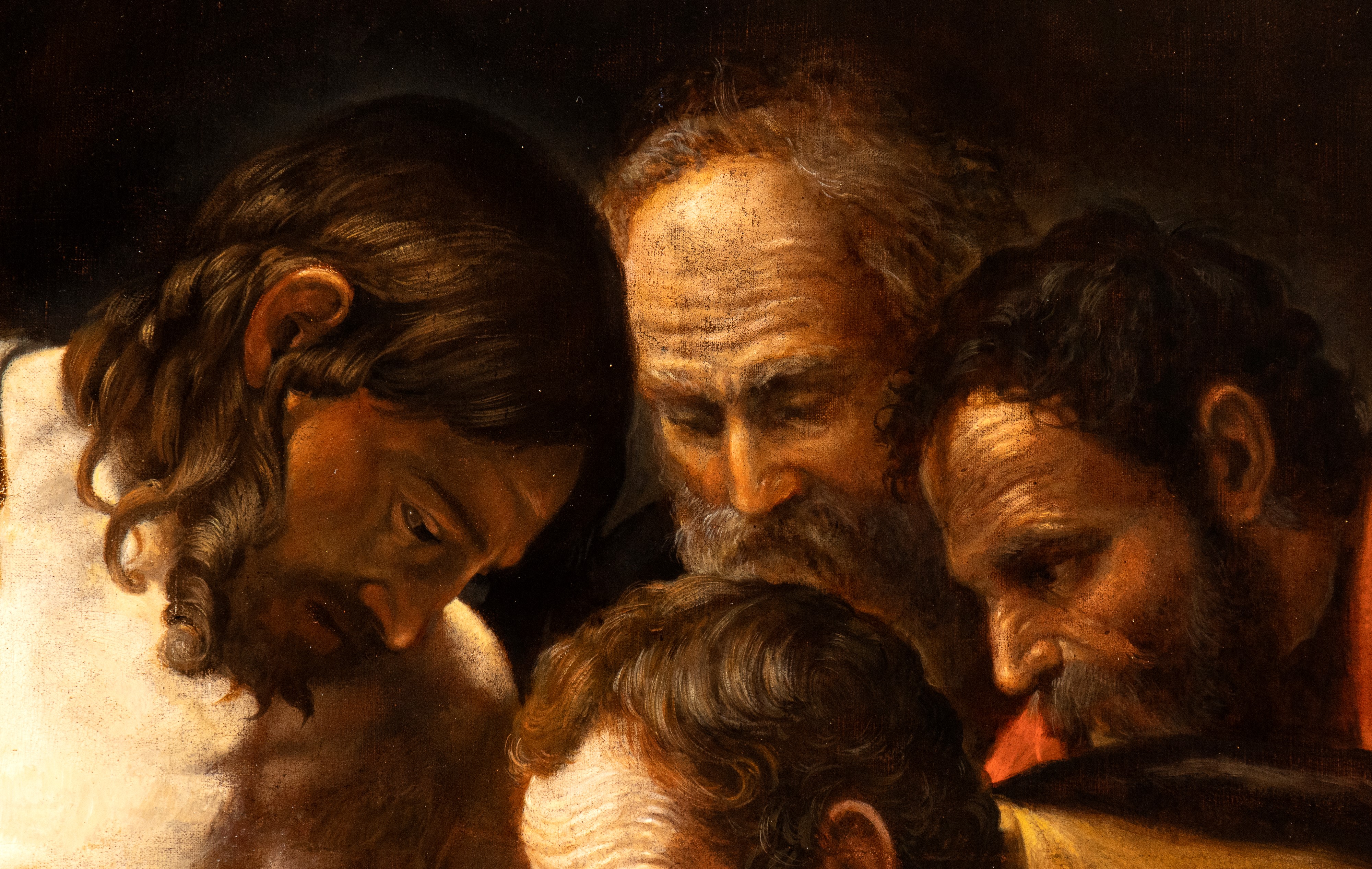 Michelangelo Merisi il Caravaggio - L'incredulità di San Tommaso