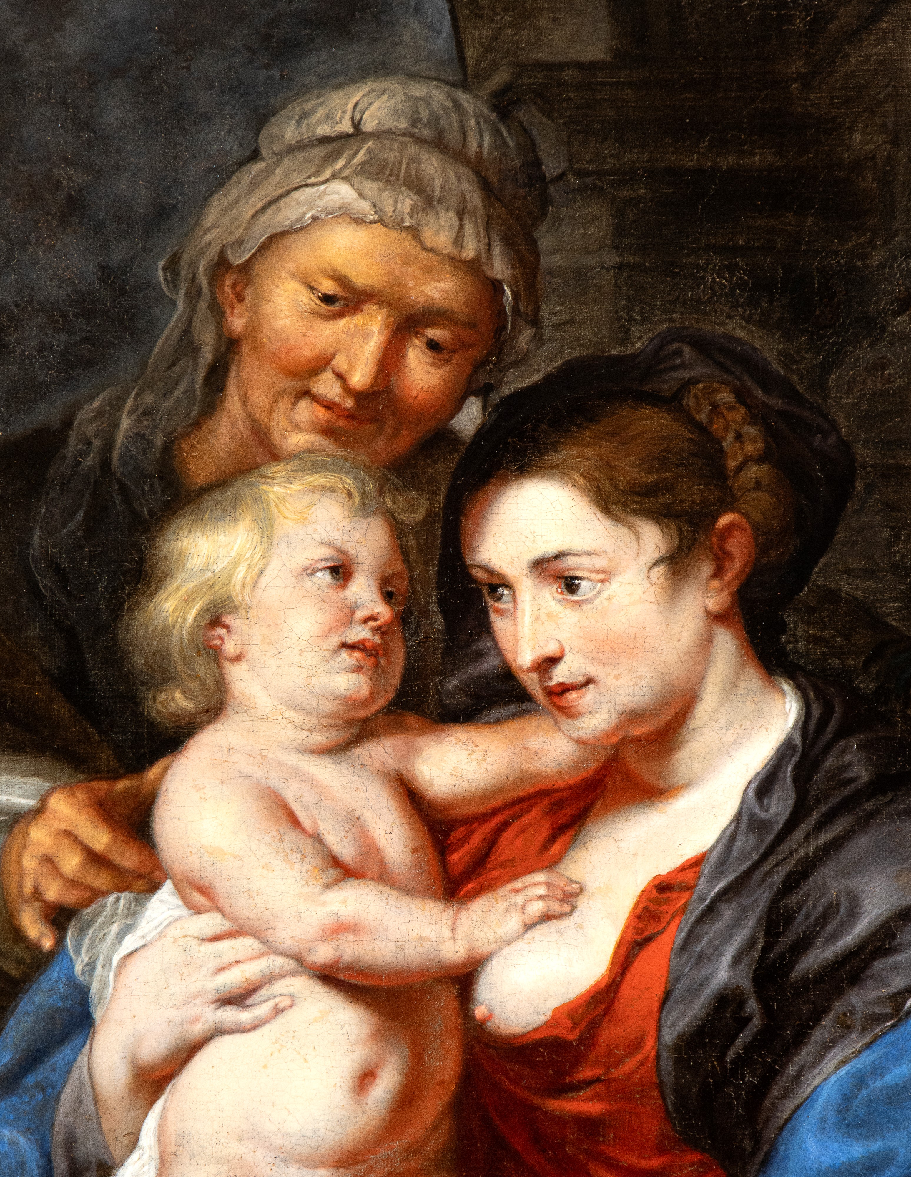 Peter Paul Rubens - La Sacra Famiglia con Sant'anna