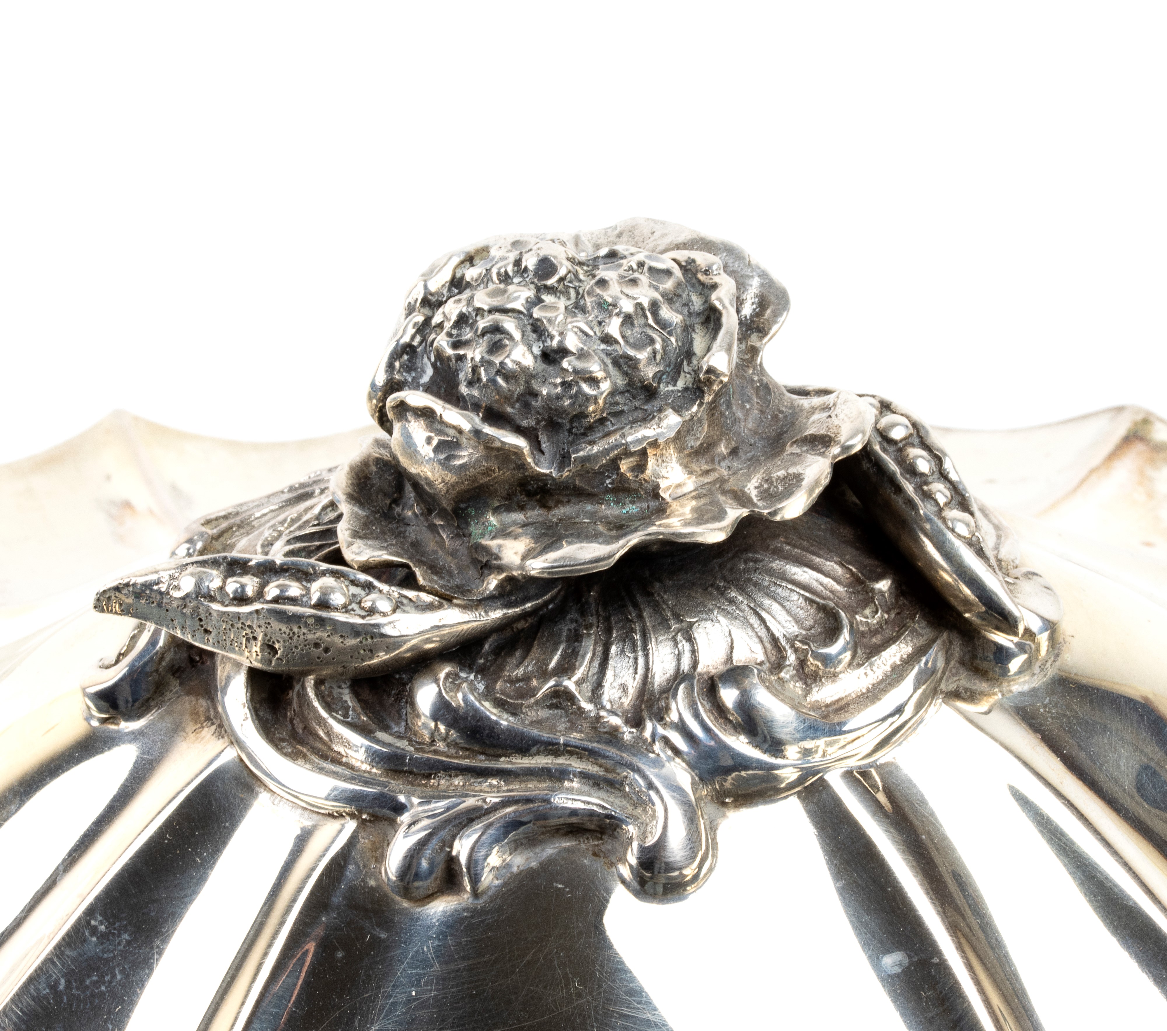 Zuppiera italiana in argento 800/1000, Alessandria, XX secolo