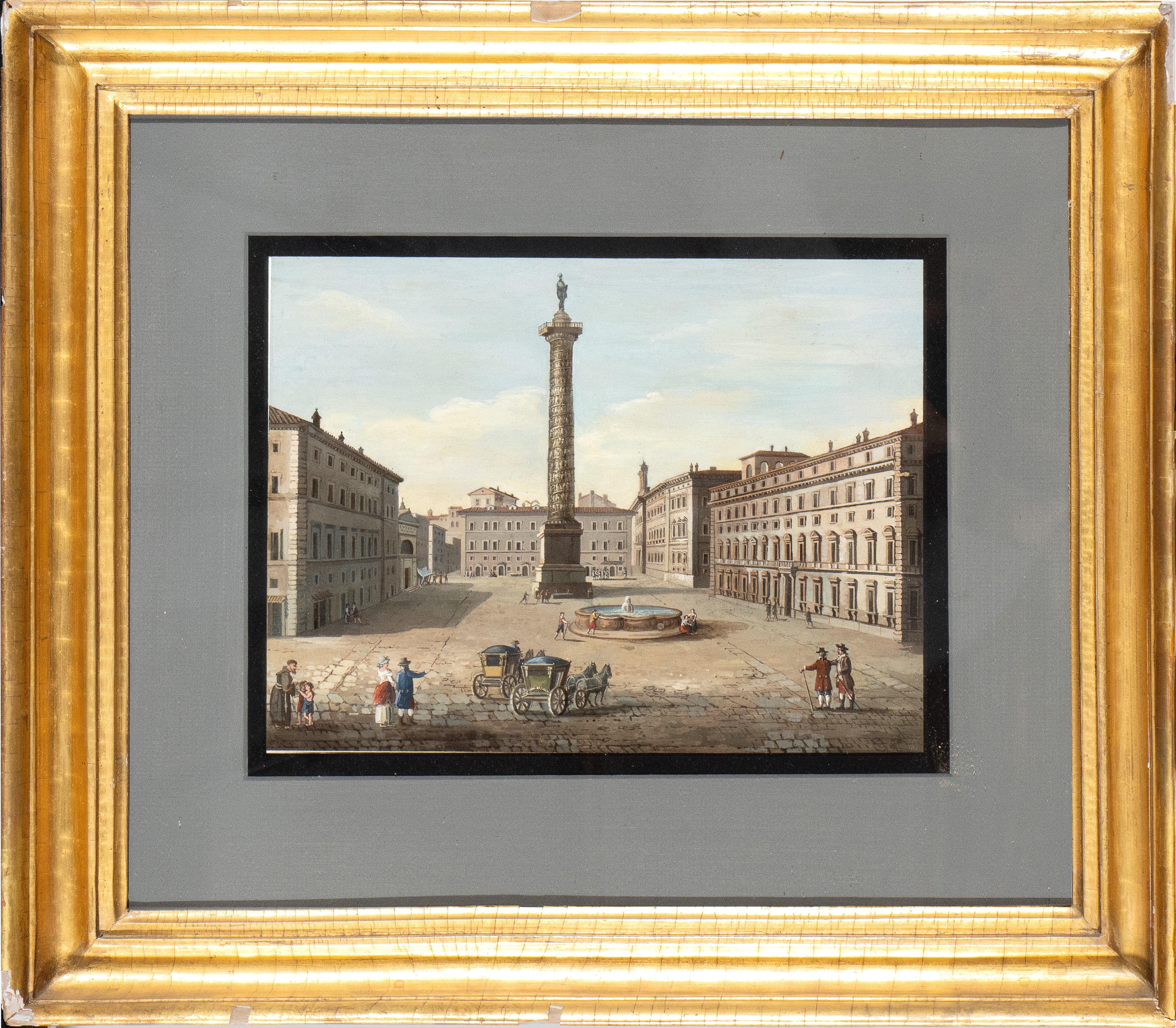 Piazza Colonna a Roma