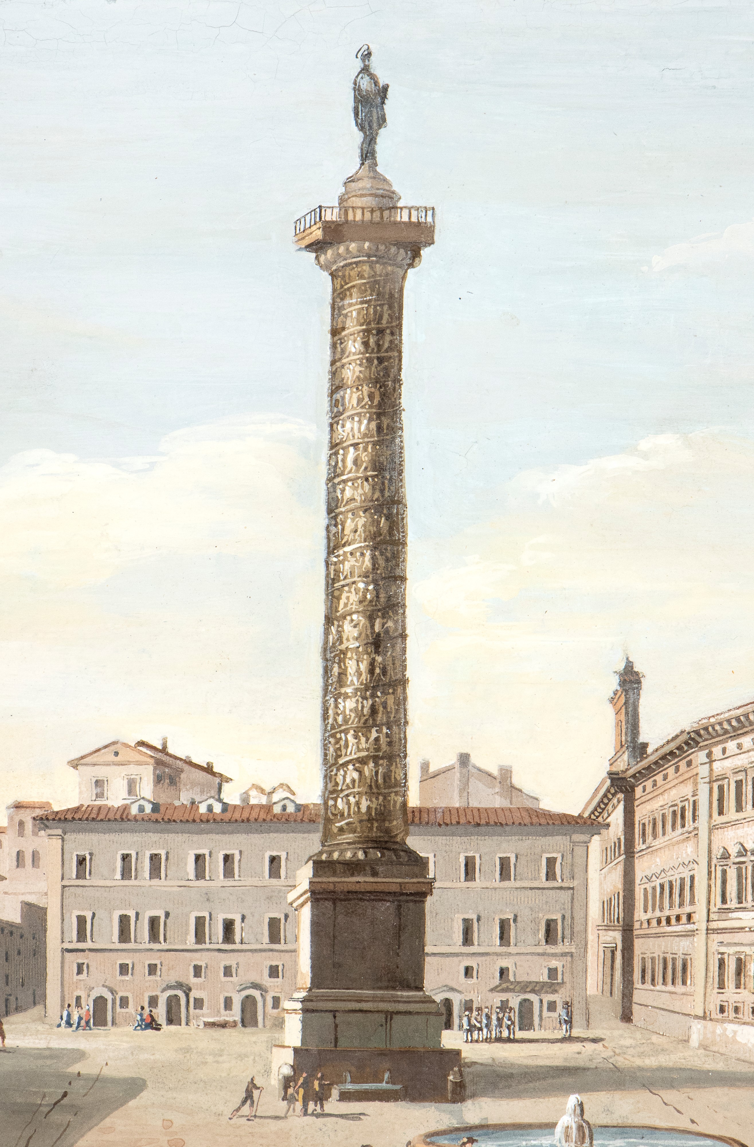 Piazza Colonna a Roma