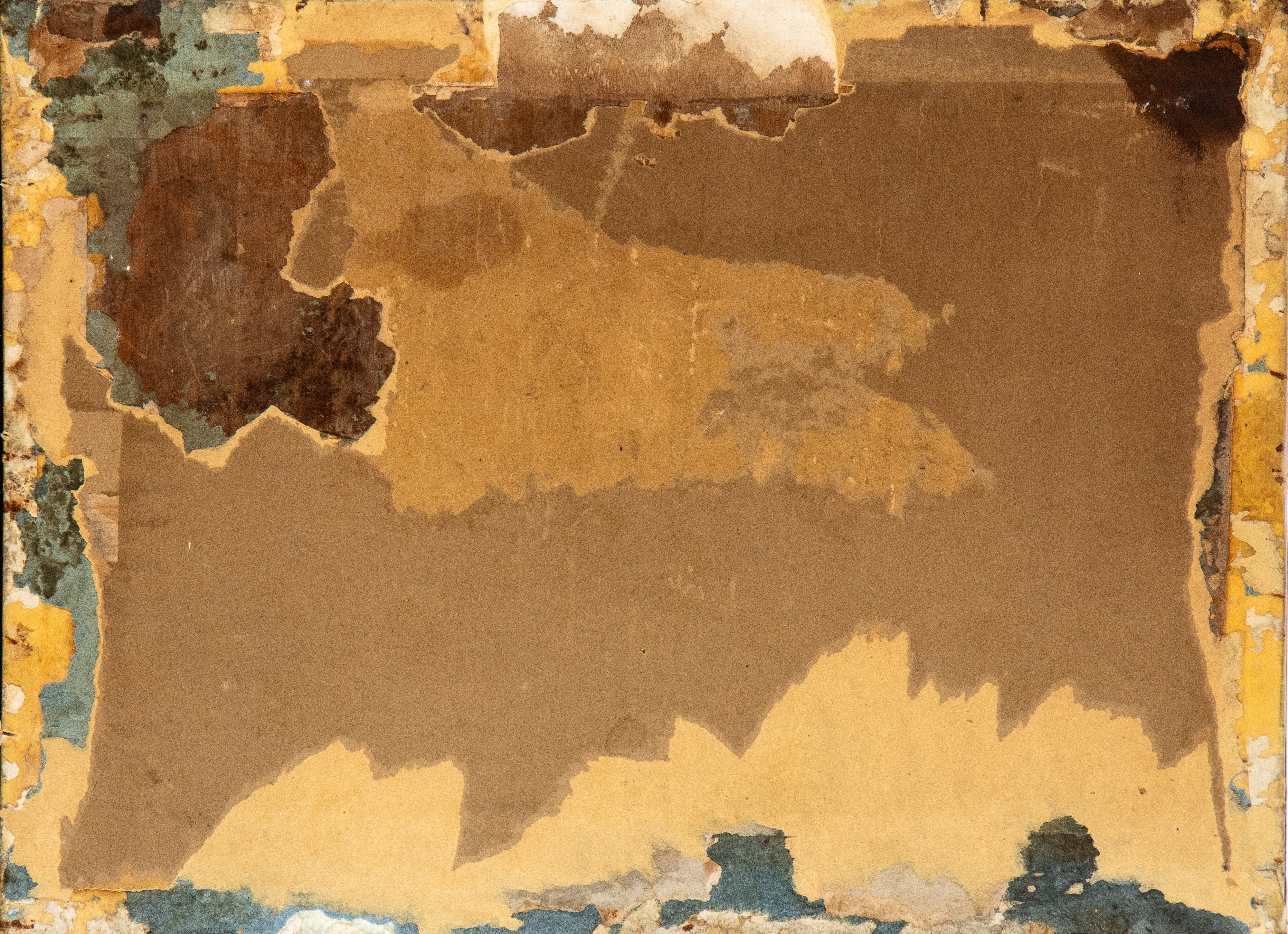 Paesaggio con borgo, mulino, torrente e figure