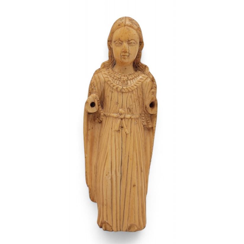 Scultura indo-portoghese, Madonna in avorio (Goa, XVII secolo)
