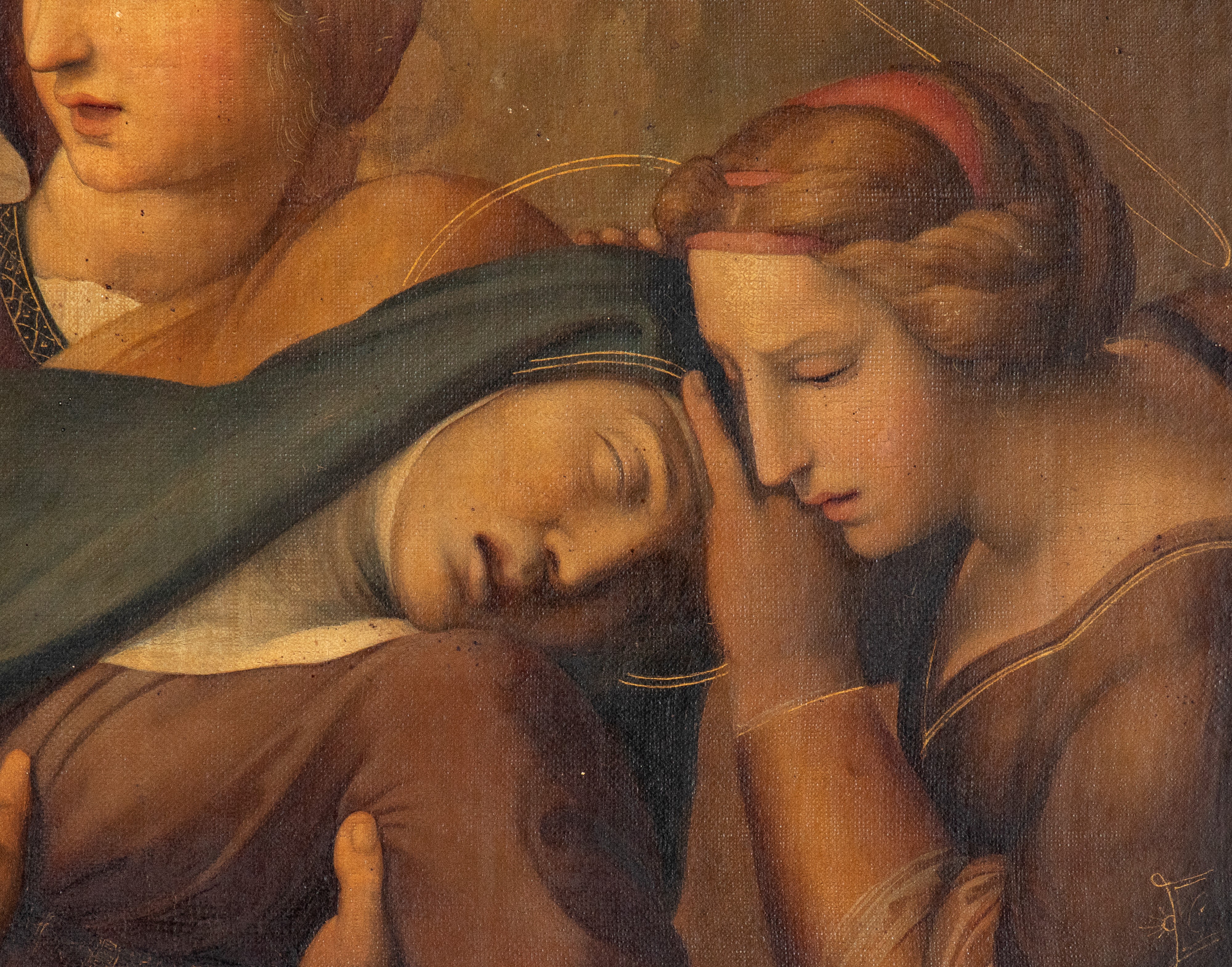 Raffaello Sanzio - Deposizione, olio su tela