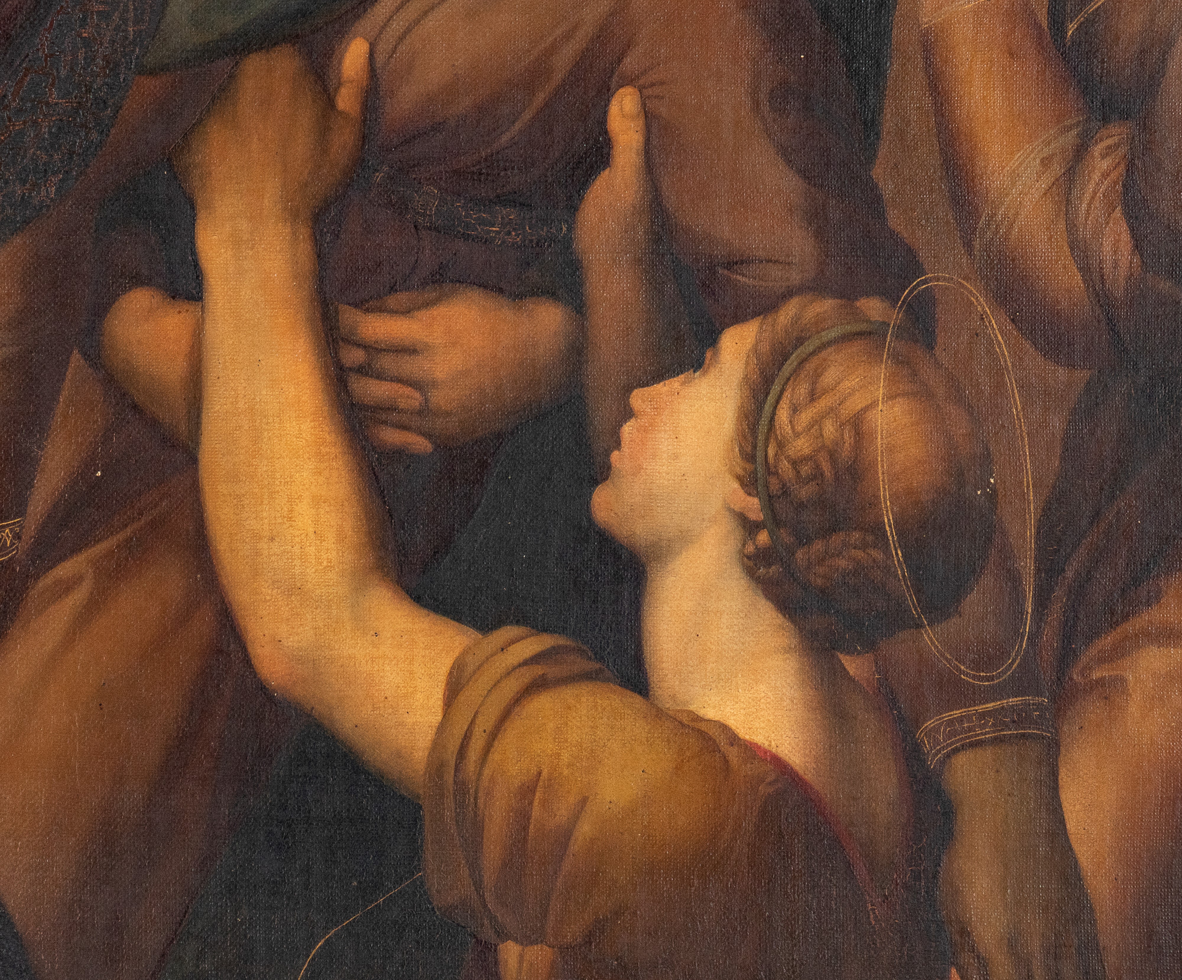 Raffaello Sanzio - Deposizione, olio su tela