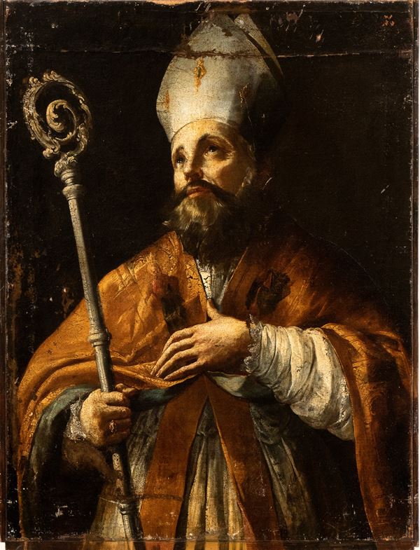 Mattia Preti - Saint Ambrogio