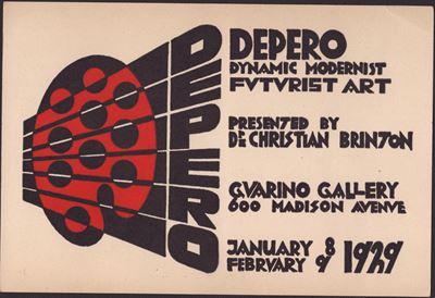 Depero: Dynamic Modernist / Futurist Art