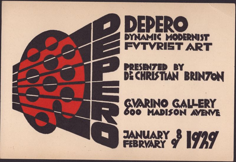 Depero: Dynamic Modernist / Futurist Art