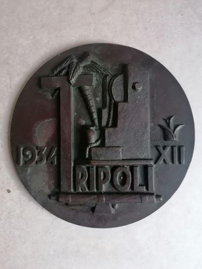 Placca in Bronzo, Tripoli