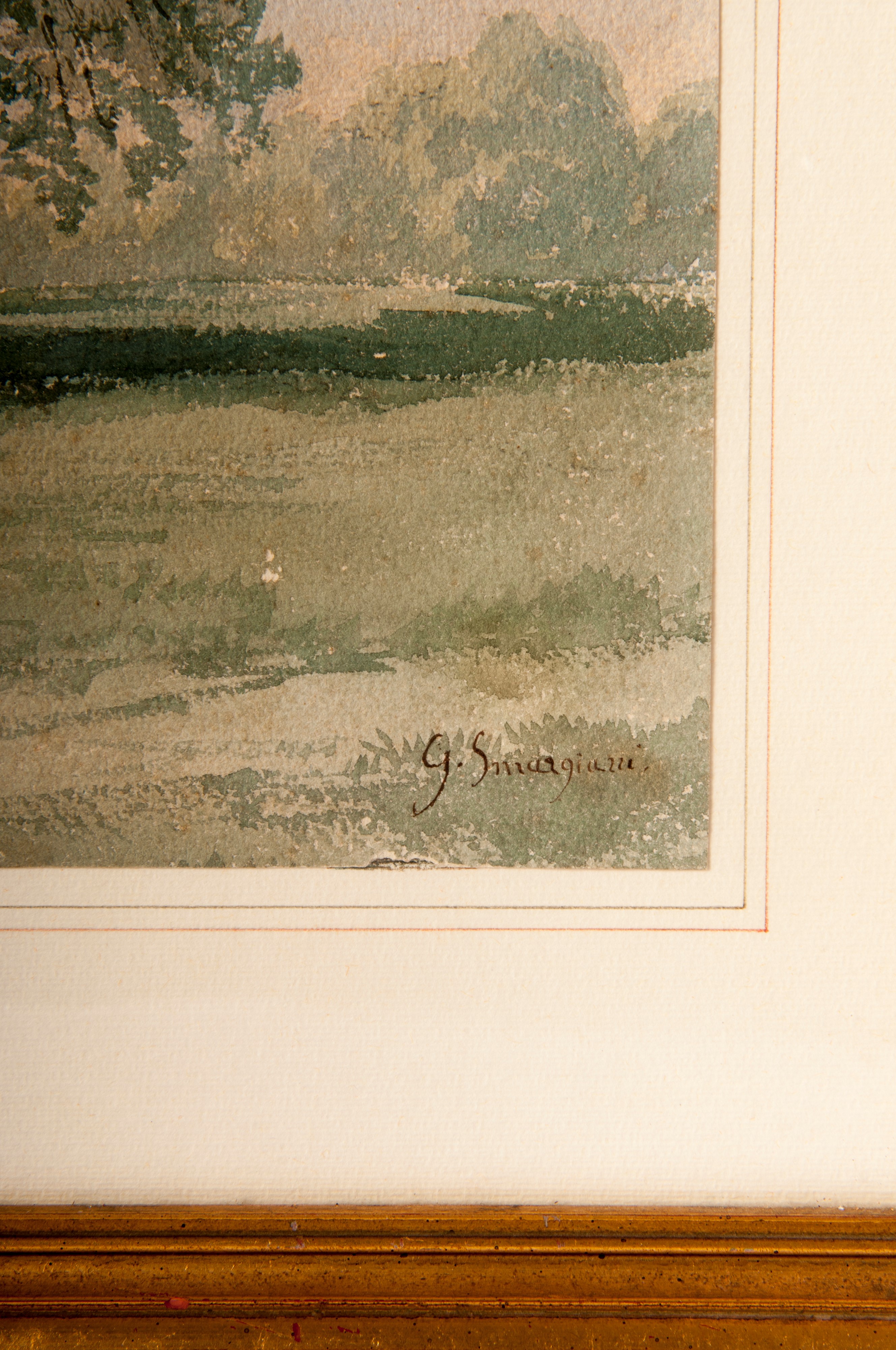 Gabriele Smargiassi - Paesaggio con Alberi