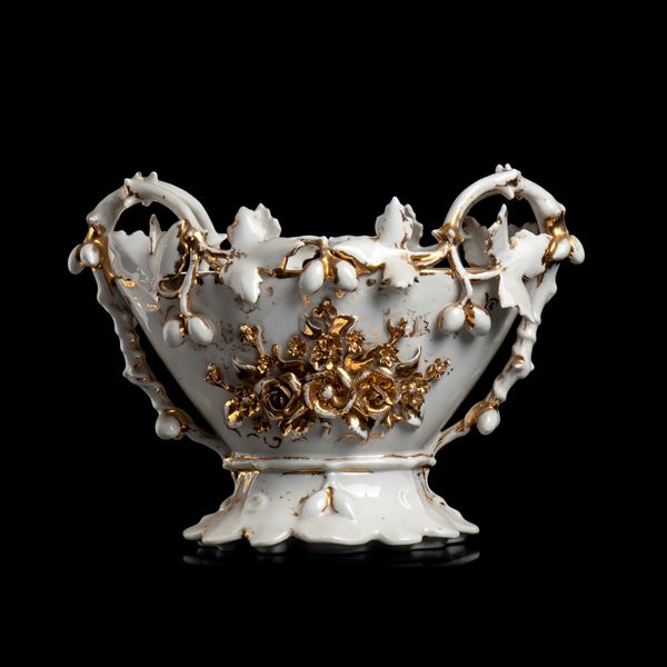 Italian porcelain centrepiece attributed Ginori