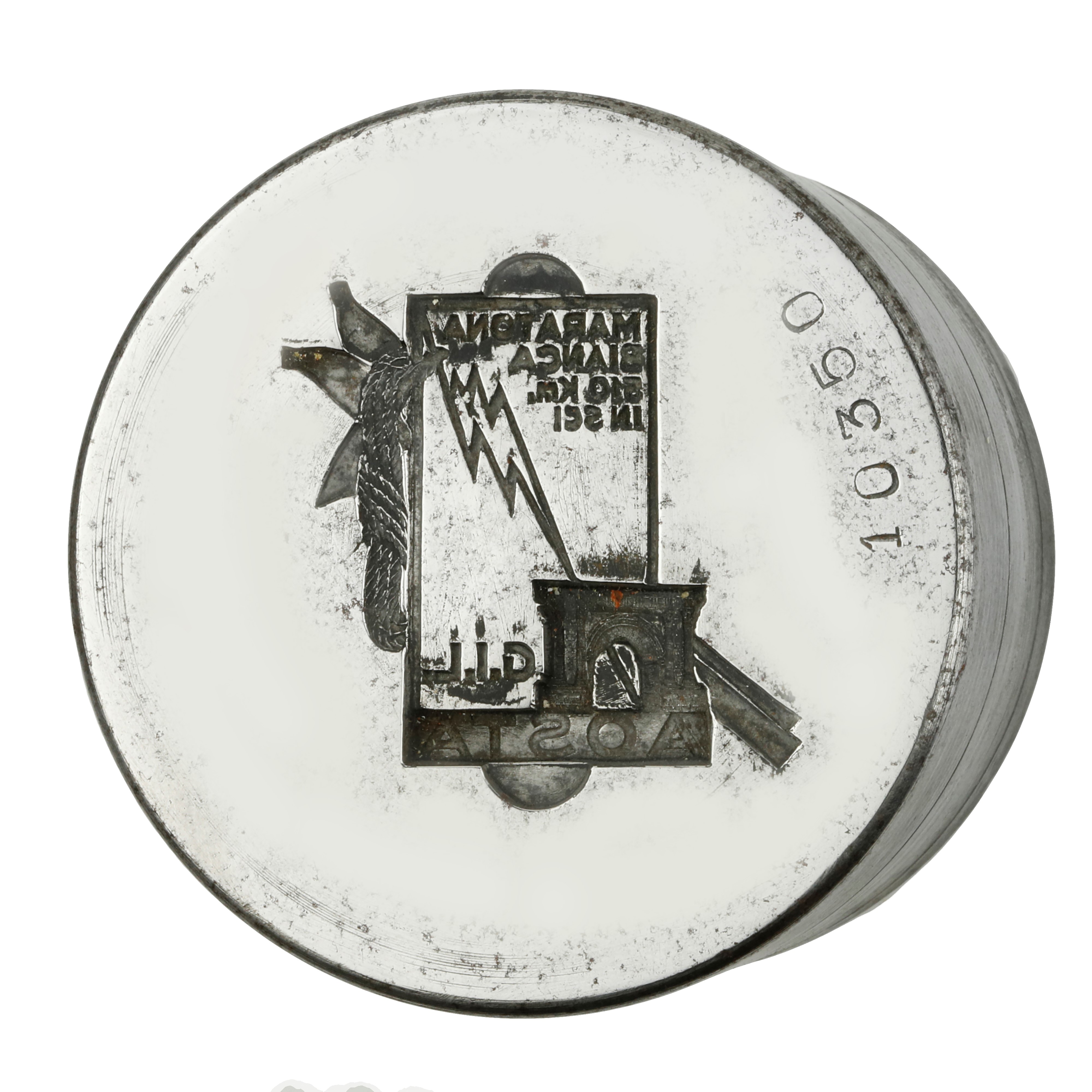 N Maratona Bianca 510 Km In Sci G.I.L. Aosta 68 x 48 mm