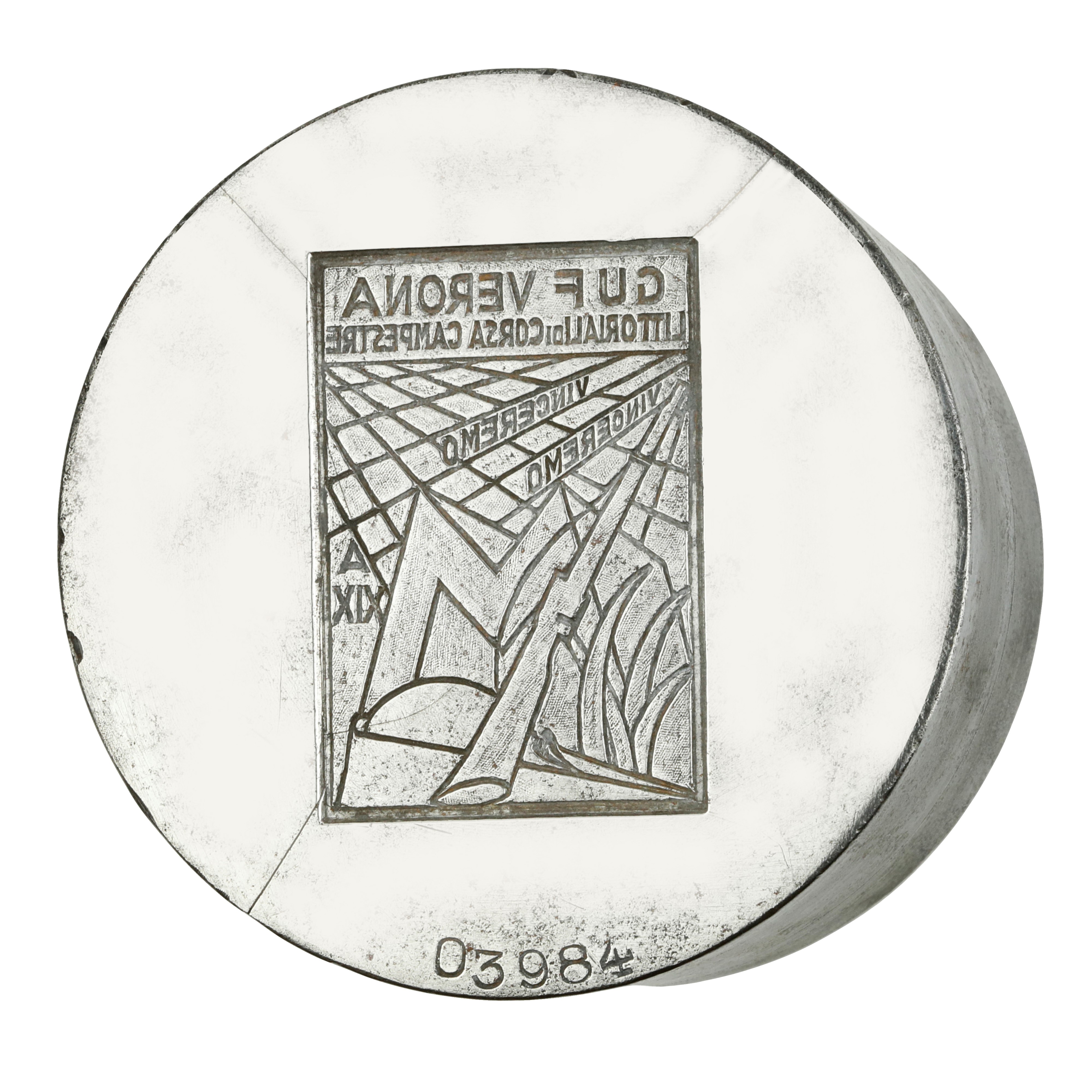 N Littoriali Di Corsa Campestre A XIX Vinceremo 77 x 53 mm