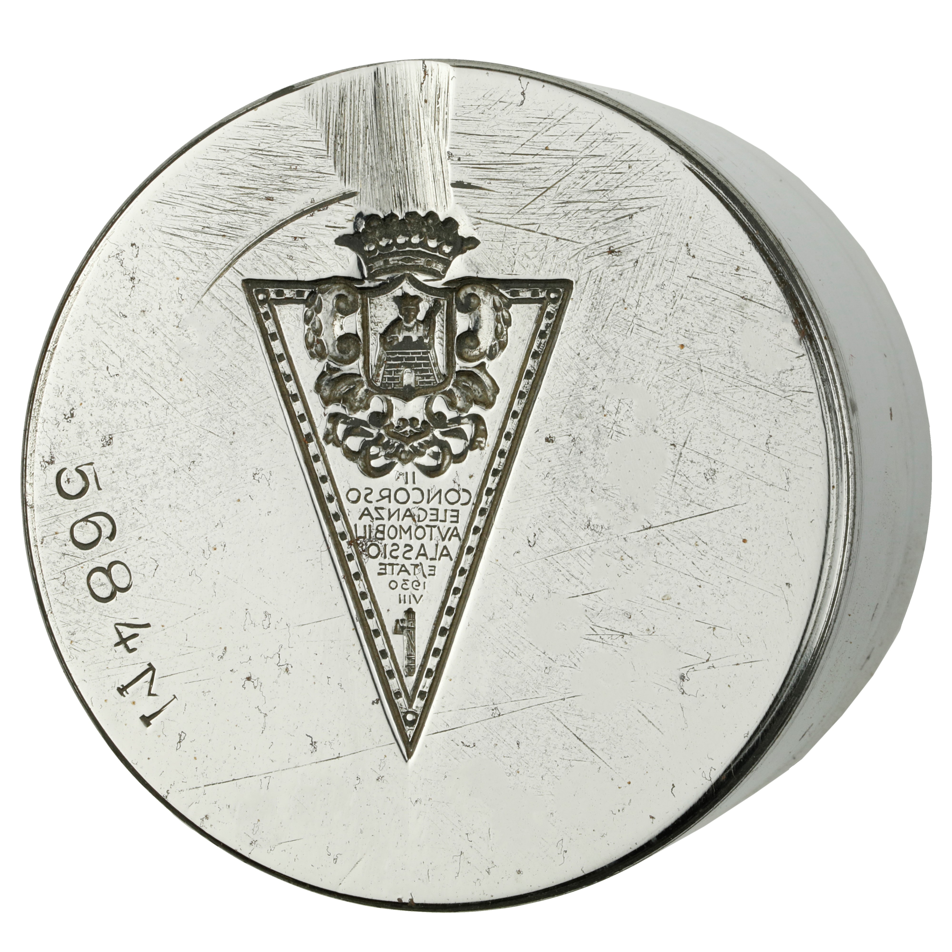 N Ii Concorso Eleganza Automobili Alassio Estate 1930 VIII 58 x 45 mm