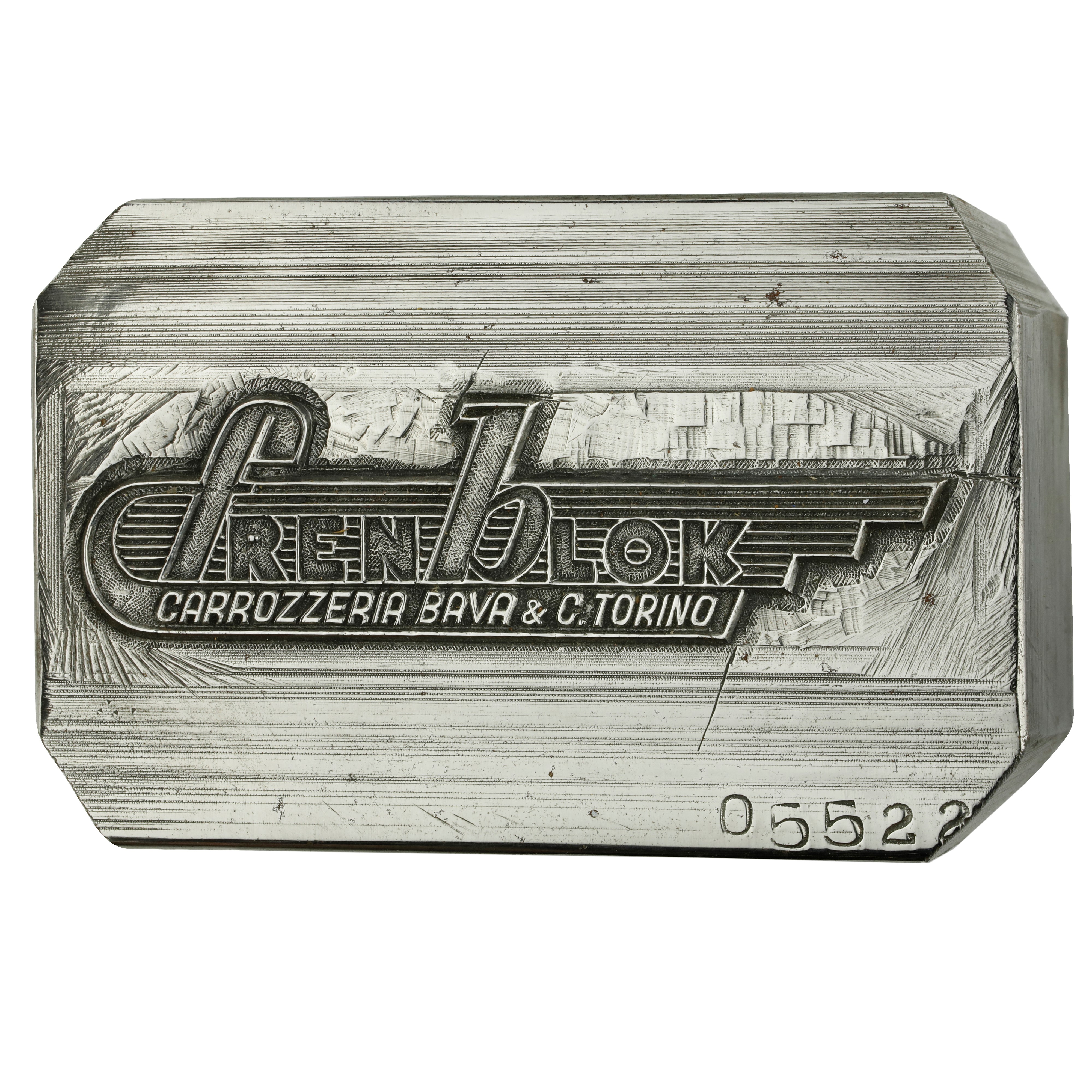 P Fren Blok Carrozzeria Bava 6 C Torino 81 X 53 X H 52 MM