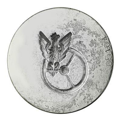 N Aquila Coronata su Volante 58 X 41 MM
