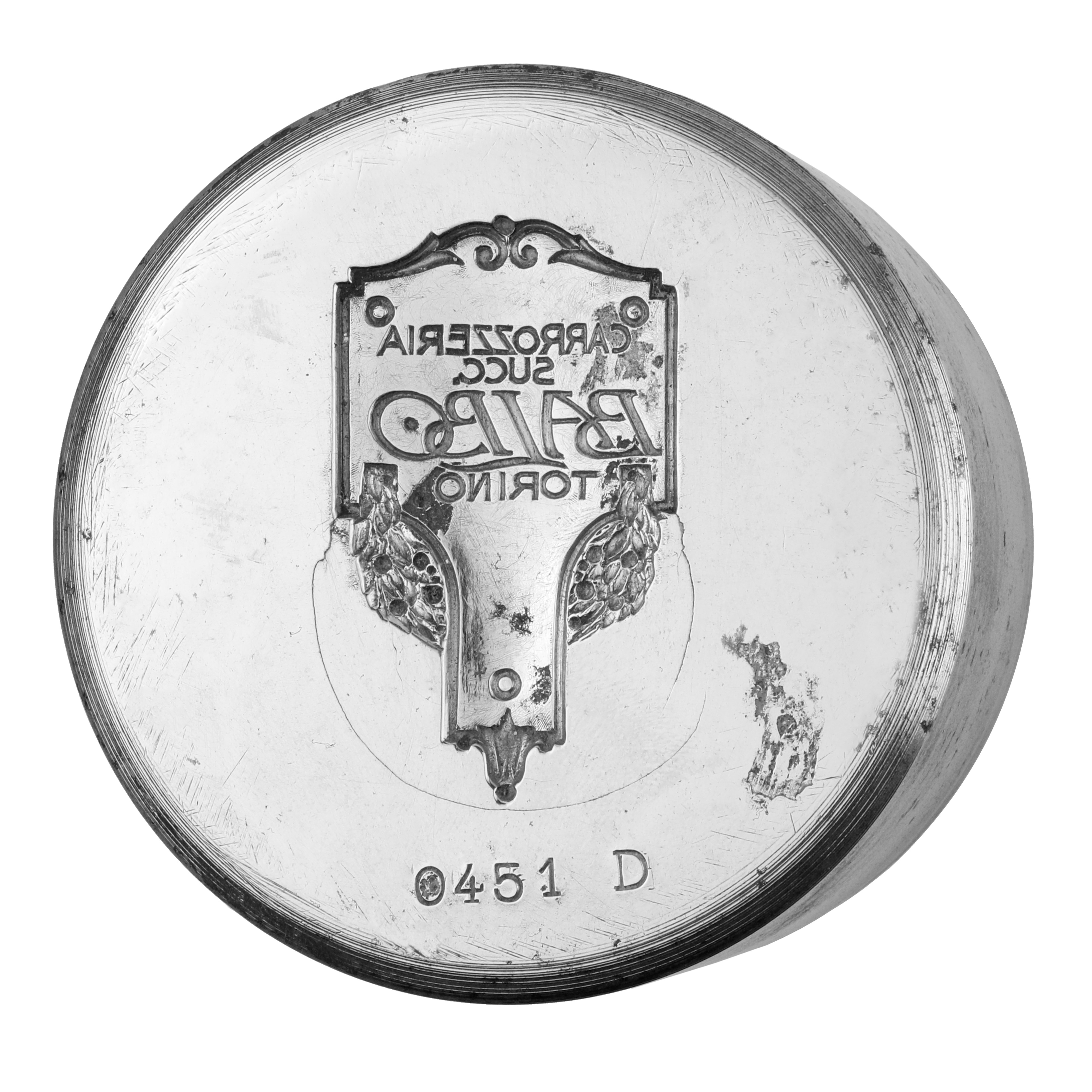 N Carrozzeria Succ. Balbo Torino 78 X 47 MM
