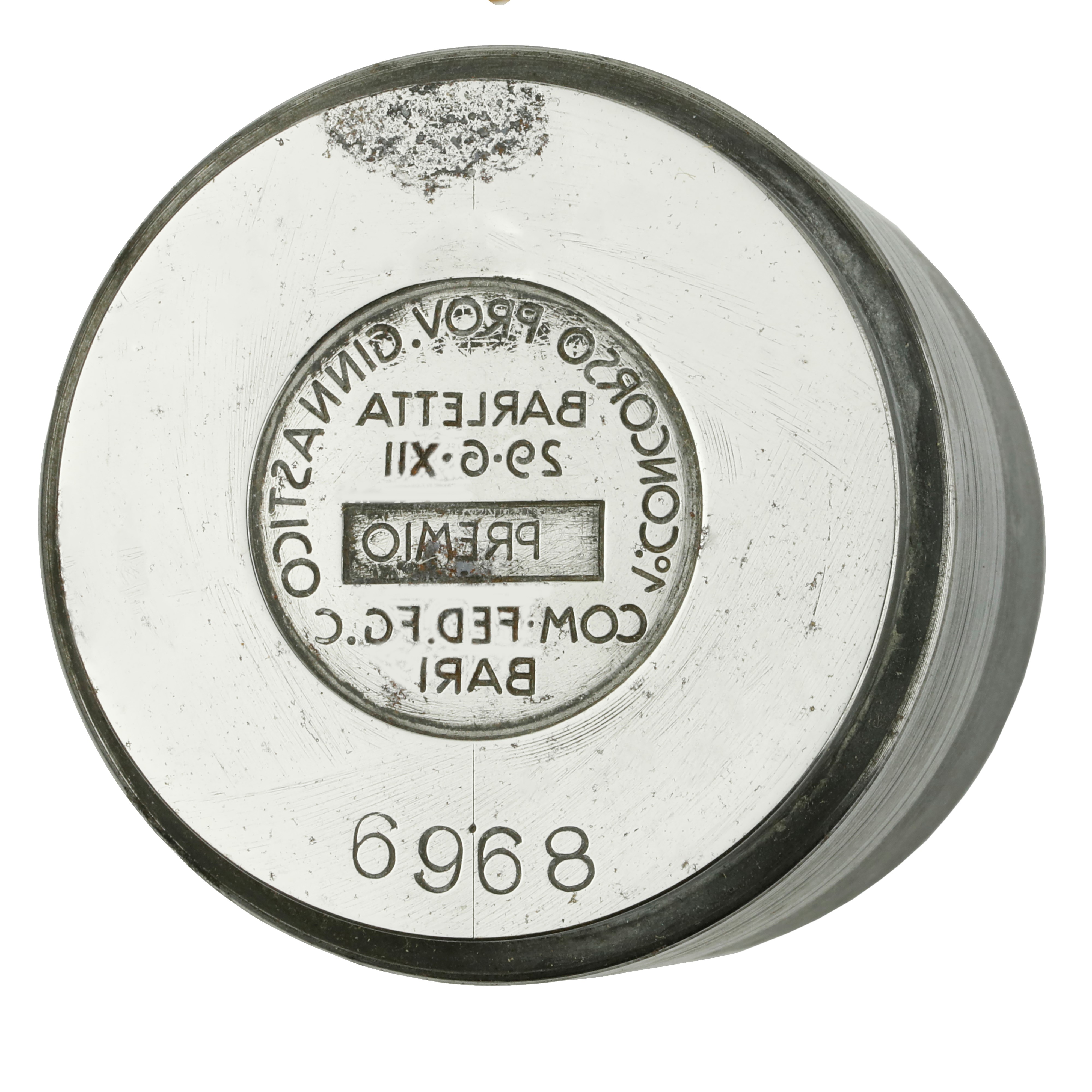 N 1 Concorso Prov.Ginnastico Barletta 29-6-XII Premio Com.Fed.Fc.C Bari mm