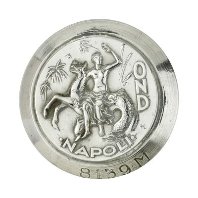 P On D Napoli 40 X 41 MM