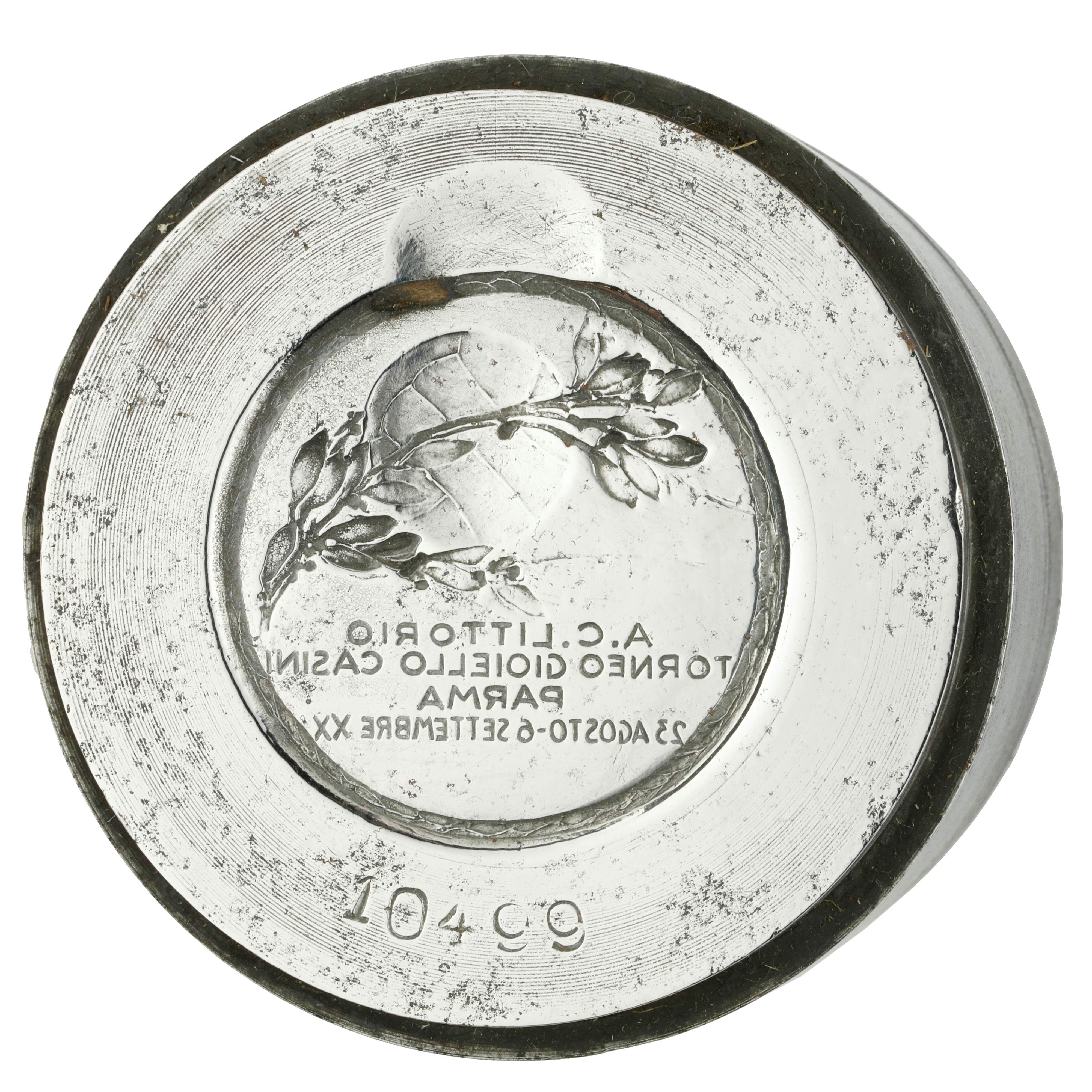 N a.C.littorio Torneo Gioiello Casini Parma 23 Agosto 6 Settembre 63 X 46 MM