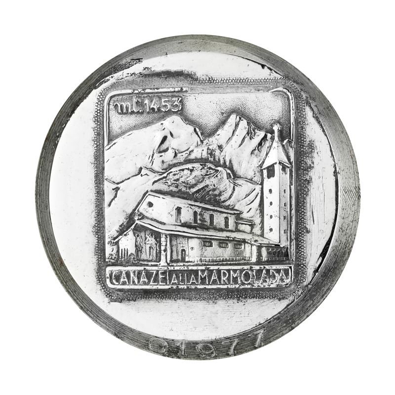 P Mt 1453 Canazei alla Marmolada 44 X 44 MM