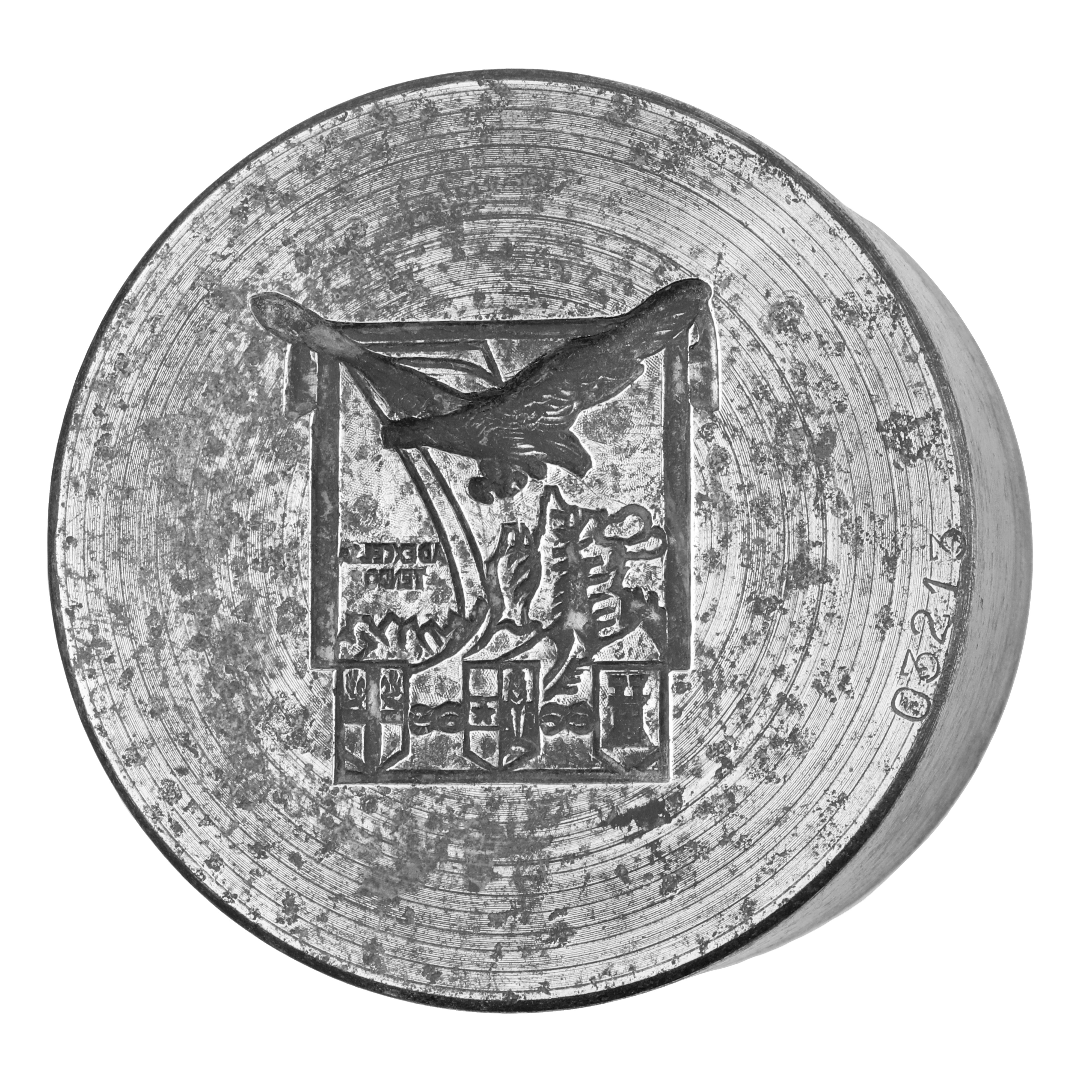 N Ad Excelsa Tendo (motto del 7° Alpini) 80 X 52 MM