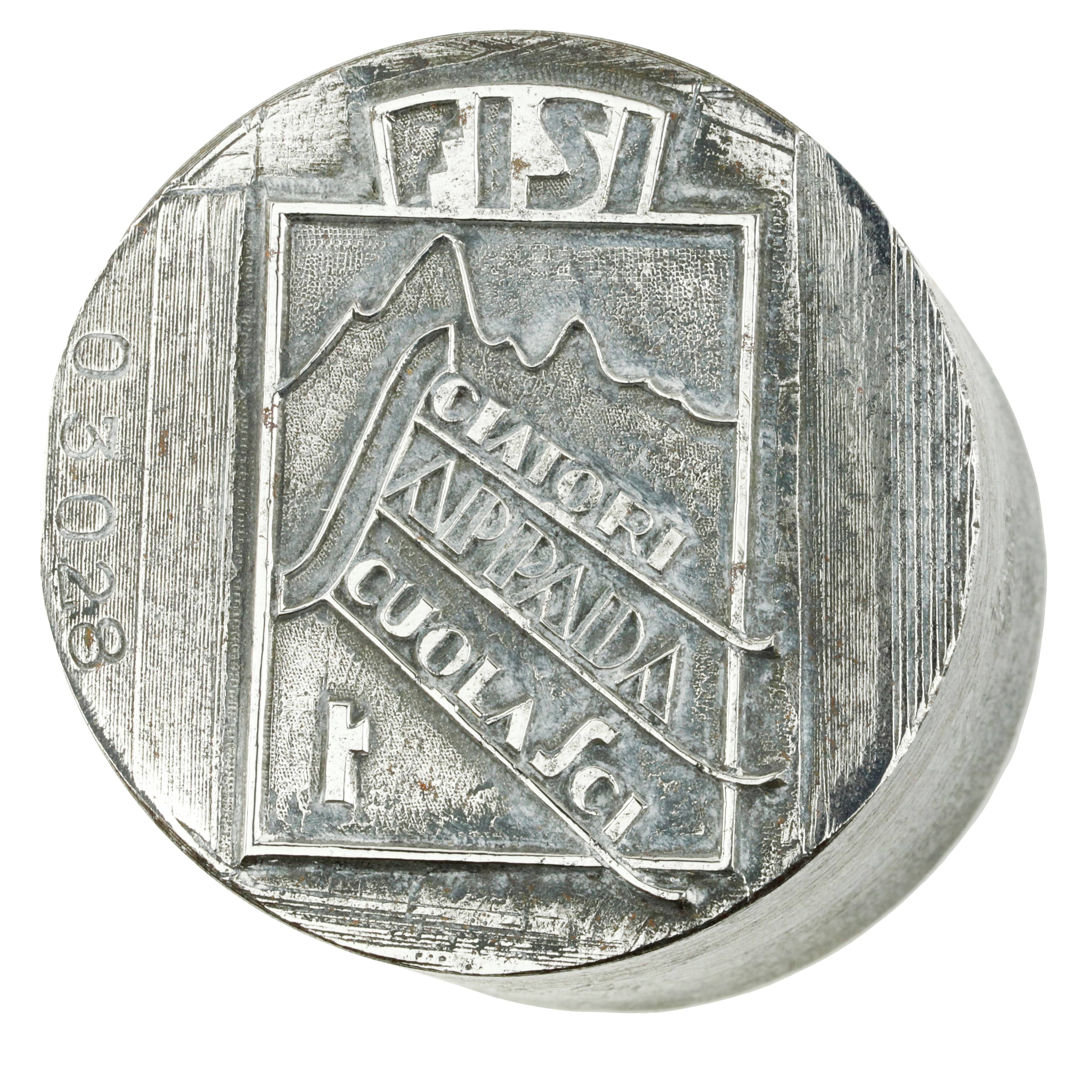 P Fisi Scuola Sci Sappada Sciatori 51 x 51 mm