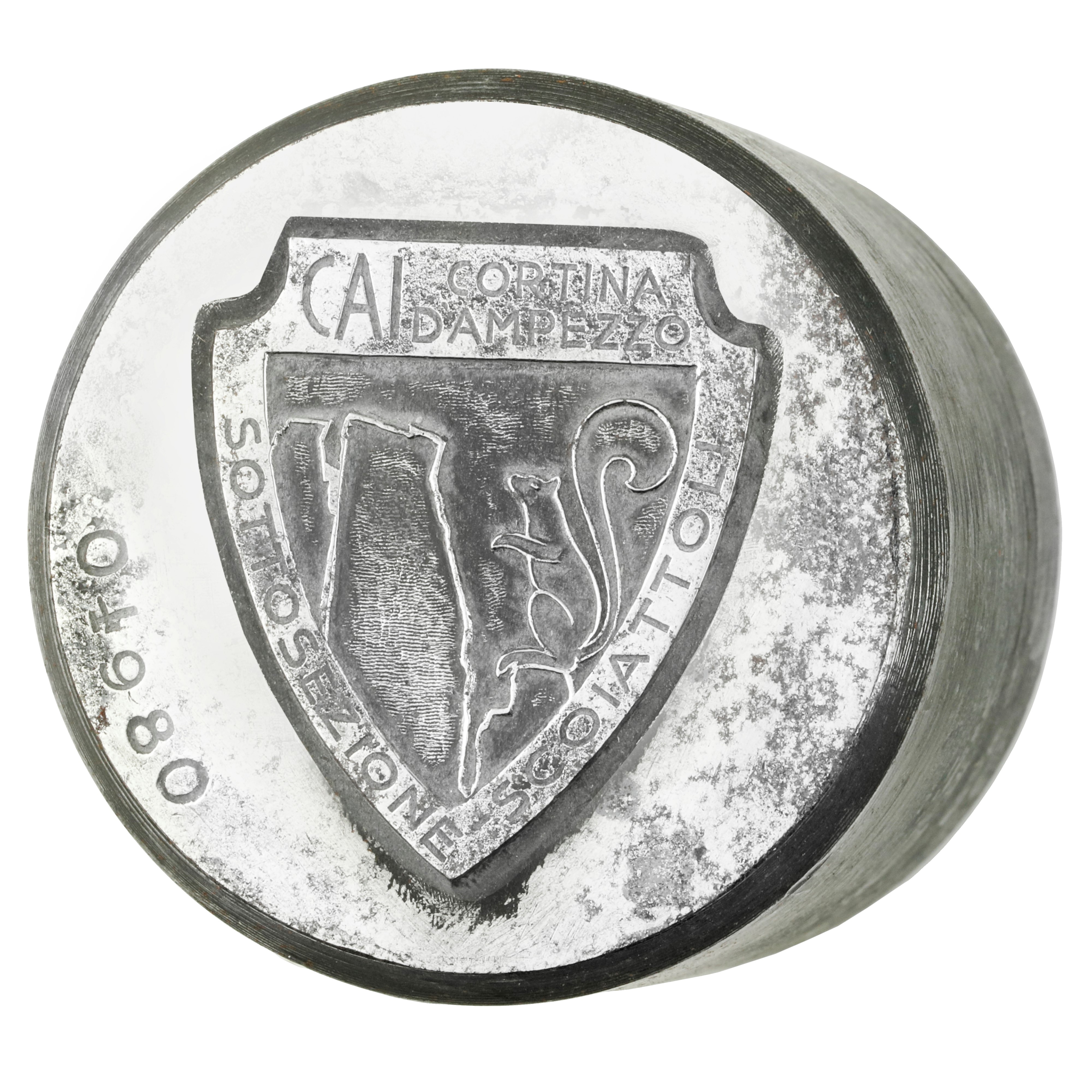 P Cai Cortina D'Ampezzo Sottosezione Scoiattoli 50 x 48 mm