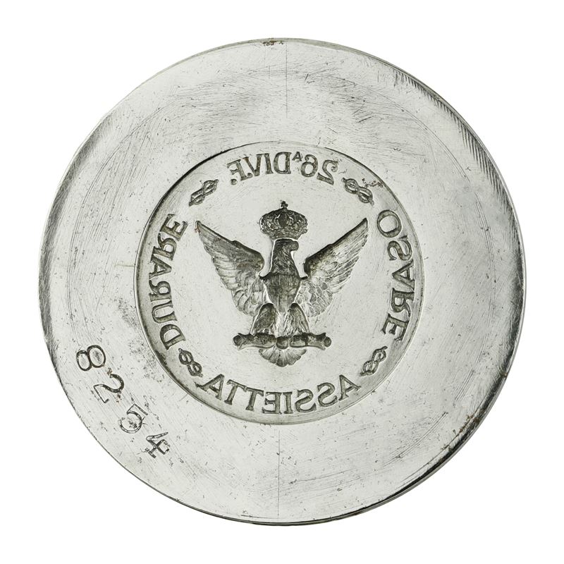 N 26° DIV. F. Assietta Osare-durare. 54 X 46 MM