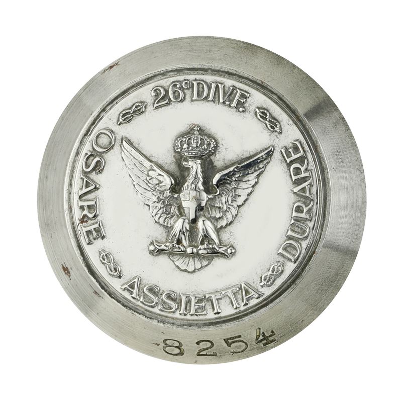 P 26° DIV F. Assietta Osare-durare 42 X 39 MM