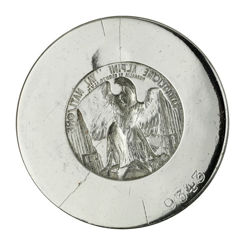 N Battaglione Alpini Val Natisone Medaglia di Bronzo al V M 57 X 44 MM