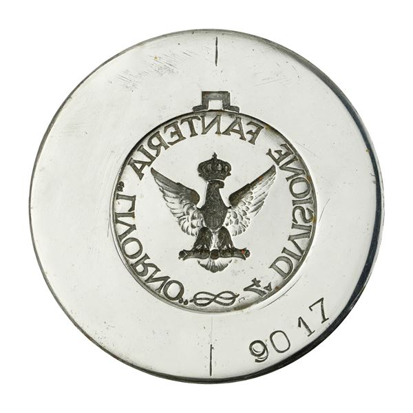 N 4A Divisione Fanteria Livorno. 51 x 44 mm