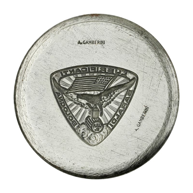 N Lubrificanti Baldini Bologna. 47 X 31 MM