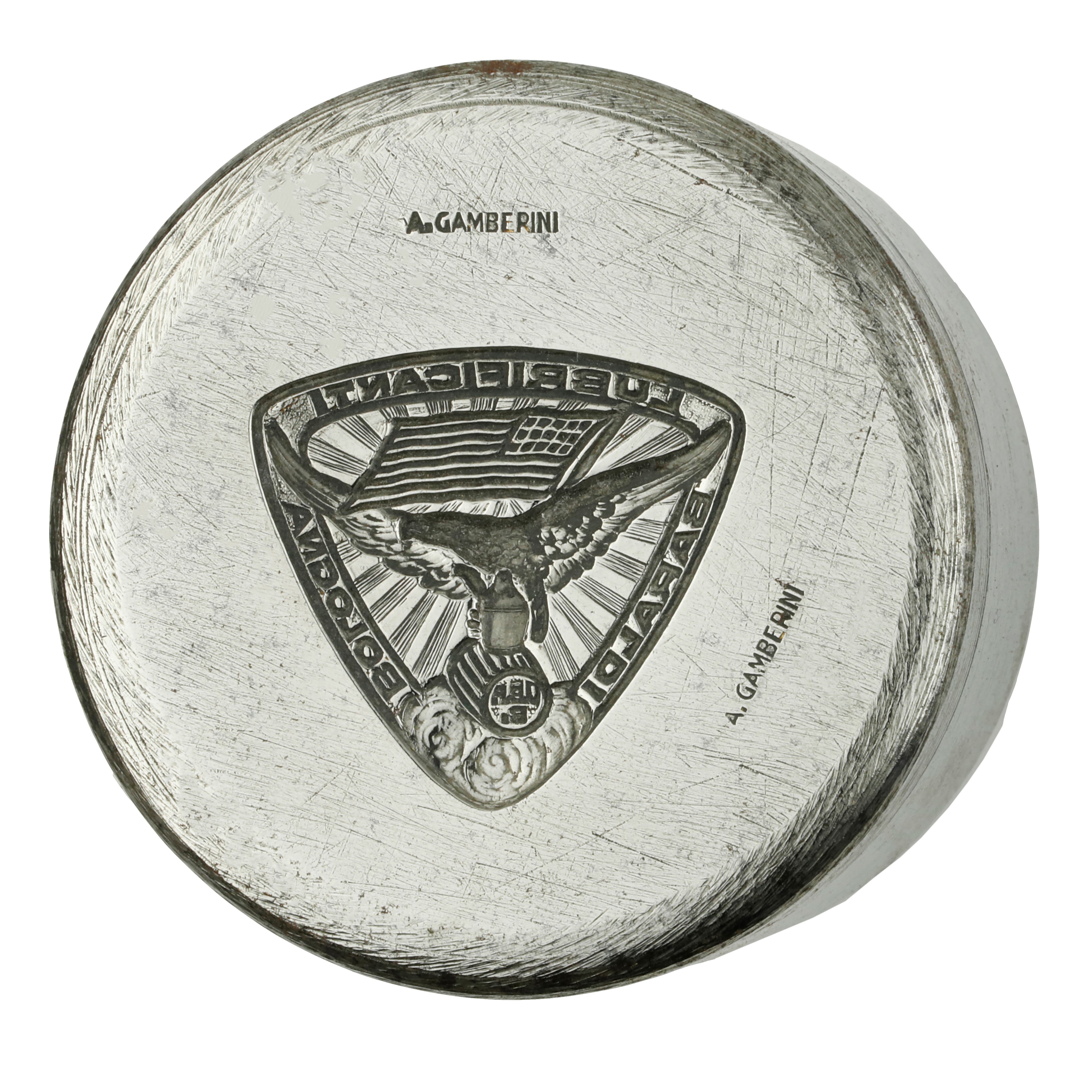 N Lubrificanti Baldini Bologna. 47 X 31 MM