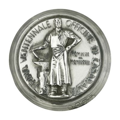 P Primo Decennale Officine di Casaralta MCMXIX-MCMXXXIX 45 X 40 MM