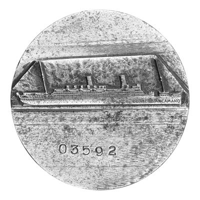 P Conte Biancamano (transatlantico) 62 X 47 MM