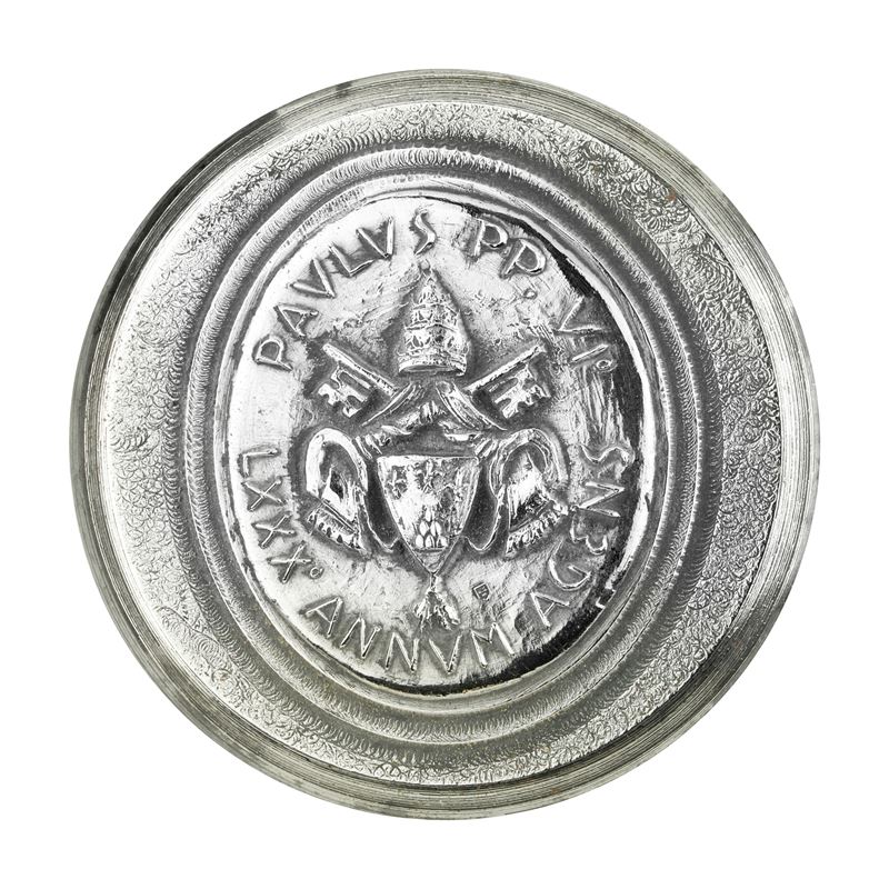 P Paulus Pp Vi LXXX Annum Agens63 X 53 MM