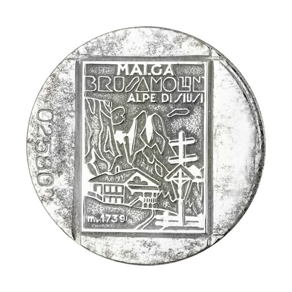 P Malga Brusamolin Alpe Di Siusi M 1732 47 x 44 mm