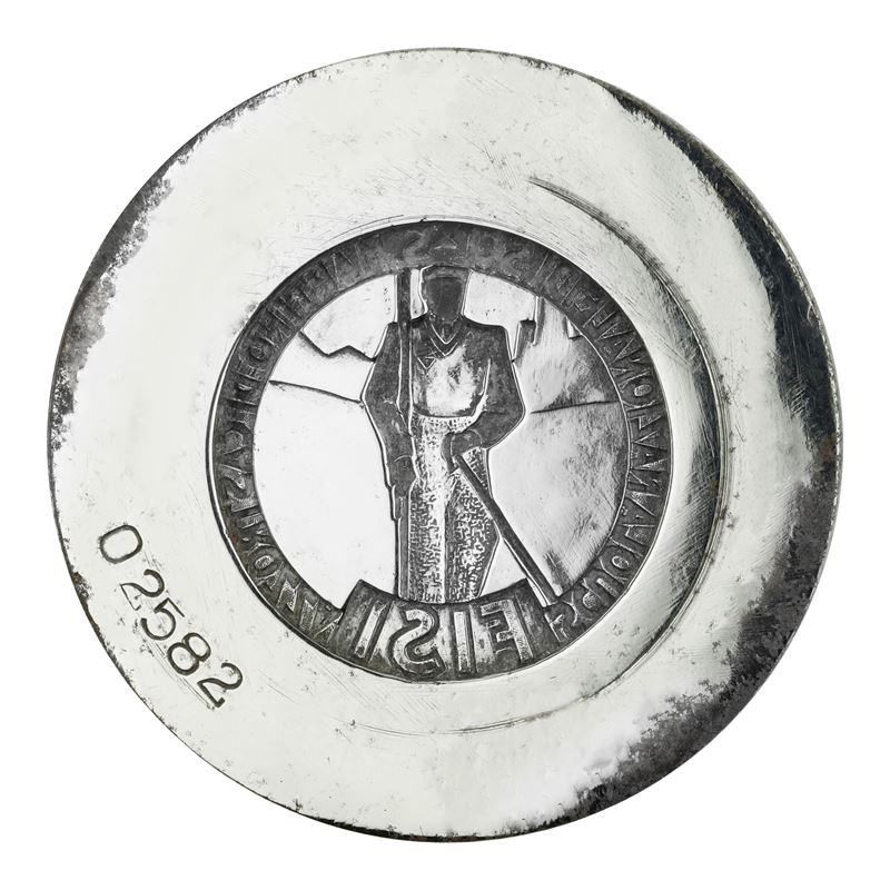 N Fisi Scuola Nazionale di Sci San Martino di Castrozza 60 X 42 MM