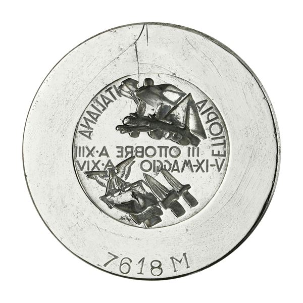 N Etiopia Italiana III Ottobre A XIII V-X Maggio A XIV 51 x 41 mm