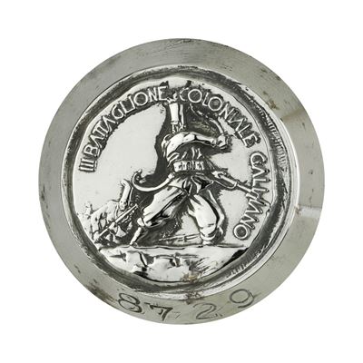 P III Battaglione Coloniale Galliano 32 X 33 MM