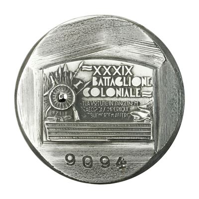 P XXXIX Battaglione Coloniale "tua Virtute in Sanguinem Praecipitas Imperique.................46 ...