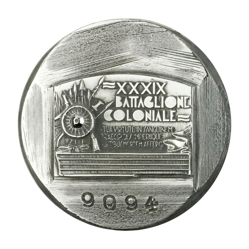 P XXXIX Battaglione Coloniale "tua Virtute in Sanguinem Praecipitas Imperique.................46 ...