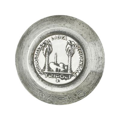 P Gruppo della Libia Occidentale Tripoli 30 X 31 MM