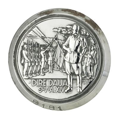 P Dire Daua 0-V A. XIV 45 X 44 MM