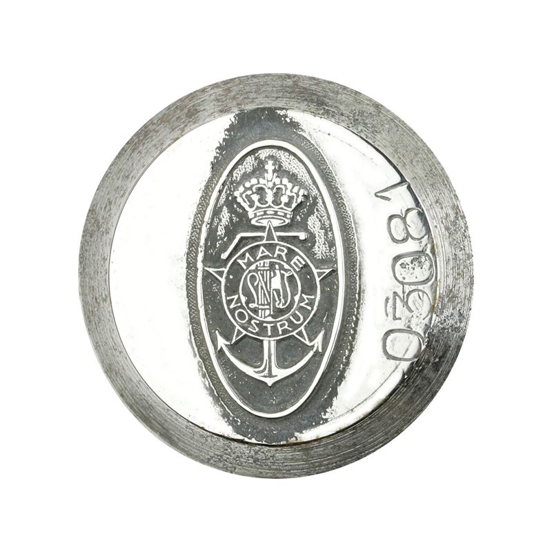 P Mare Nostrum con Fascio e Corona 32 X 33 MM