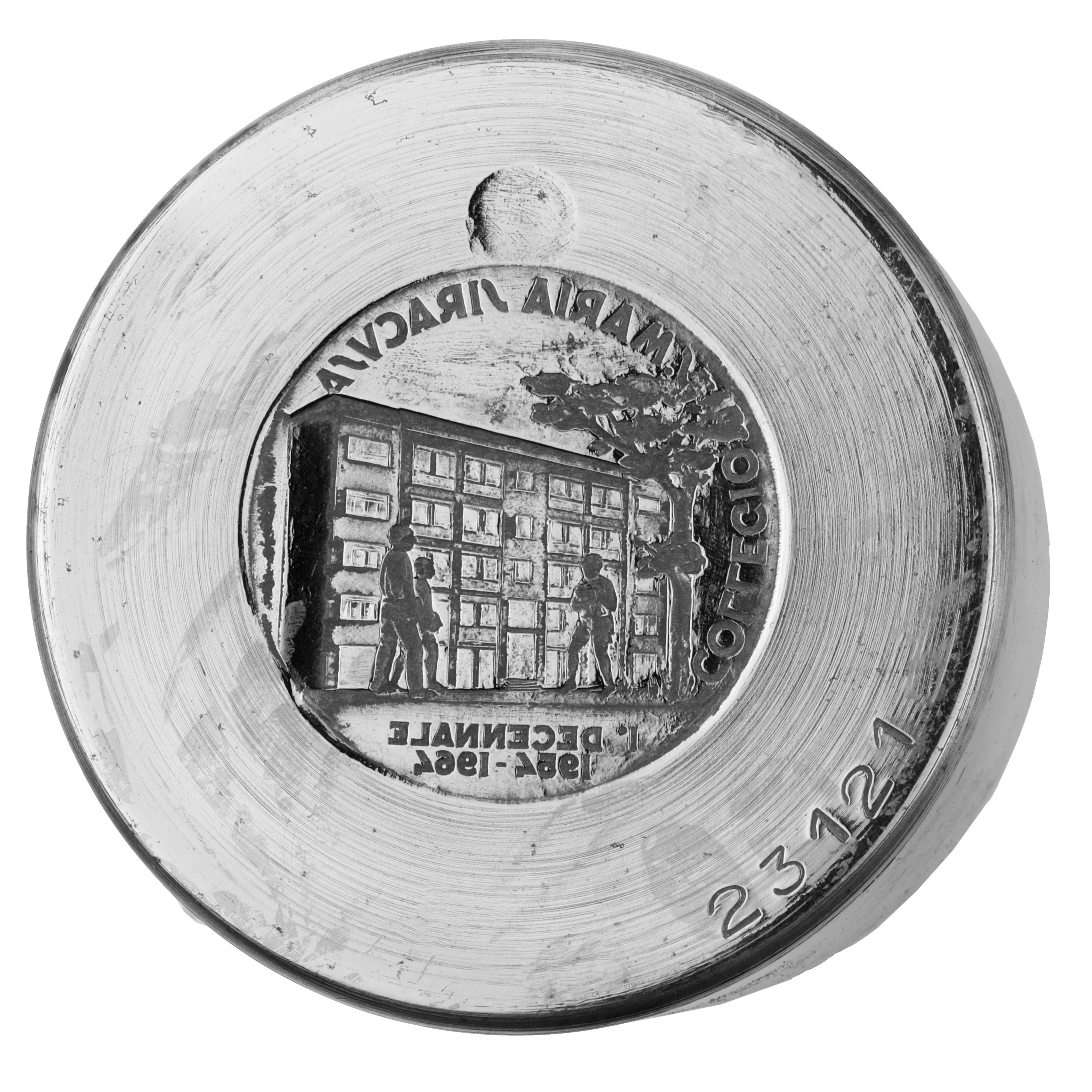 N Collegio S.maria Siracusa Decennake 1954-1964 55 X 40 MM