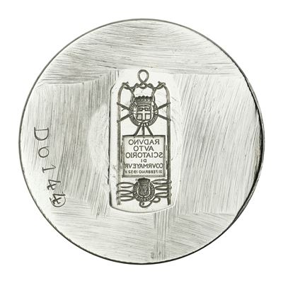N Raduno Auto Sciatorio di Courmayeur 21 Febbraio 1932 a X 52 X 44 MM
