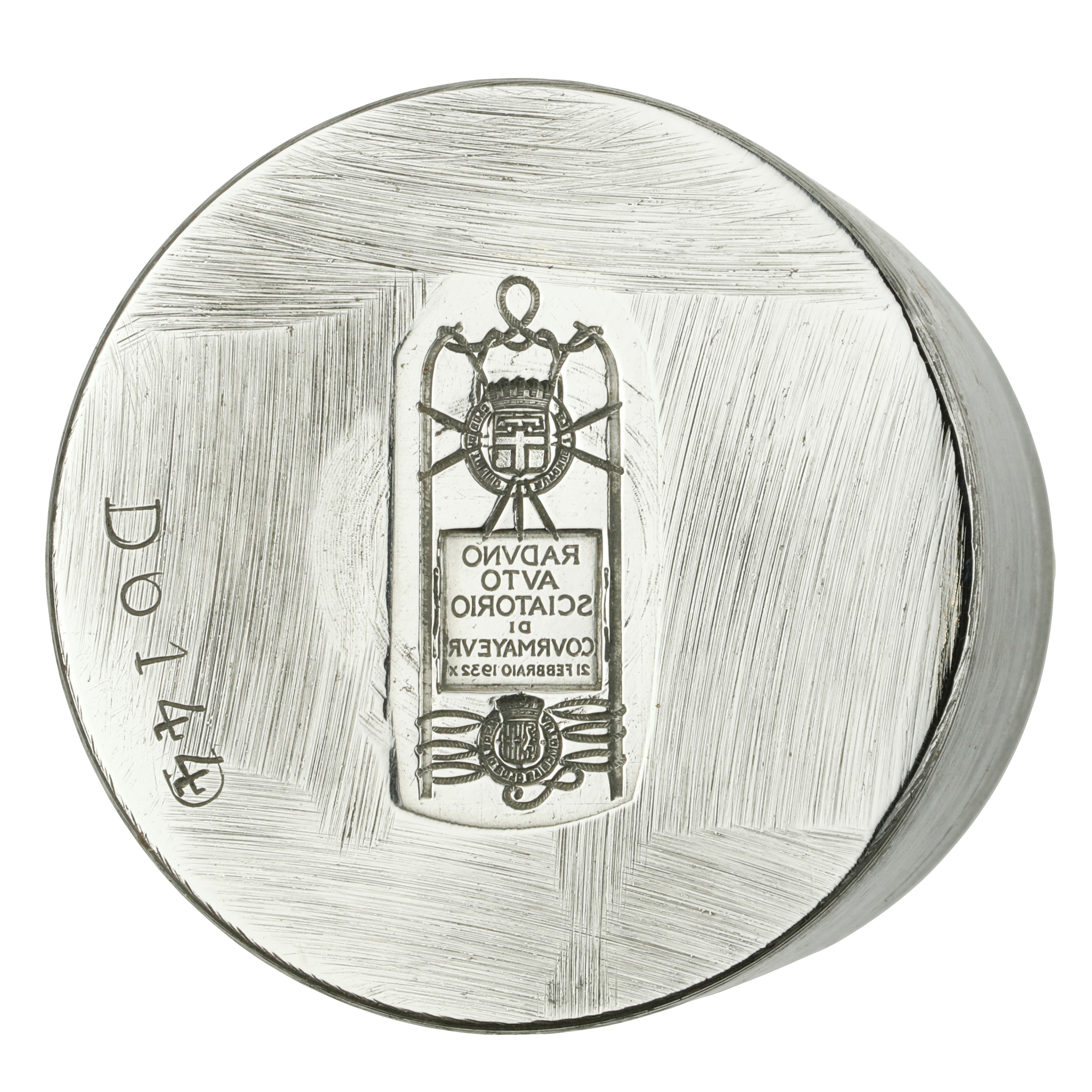 N Raduno Auto Sciatorio di Courmayeur 21 Febbraio 1932 a X 52 X 44 MM