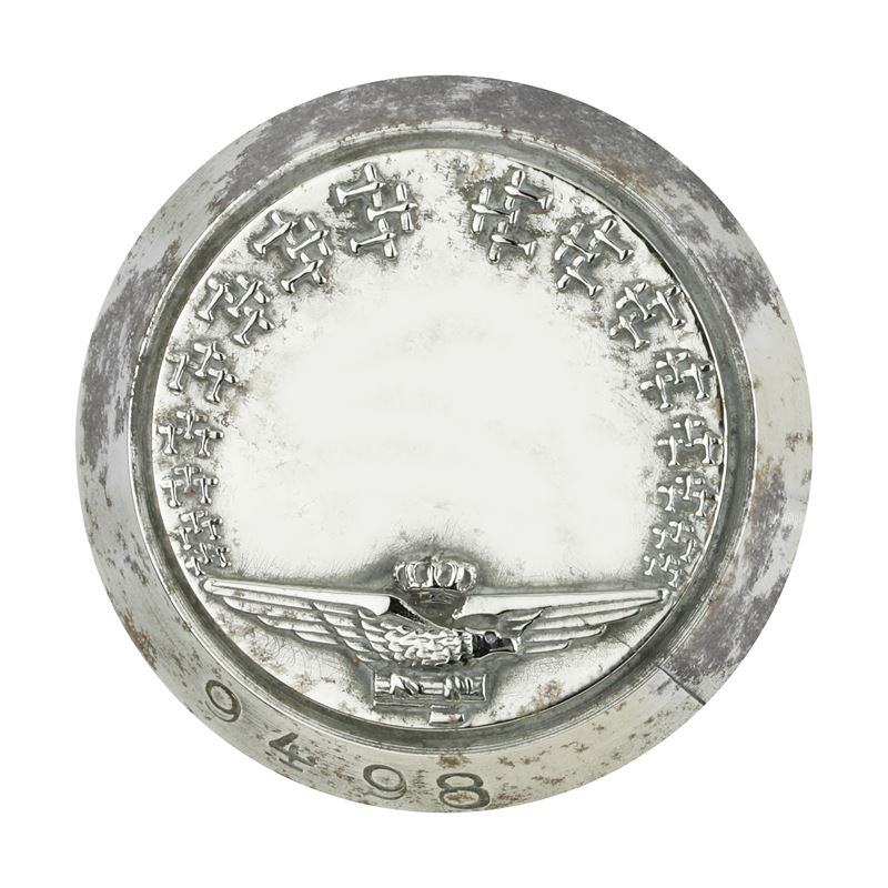 P Gruppi di Tre Aerei e Aquila Incoronata con Fascio 41 X 34 MM